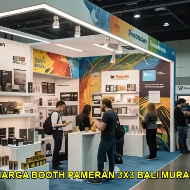 harga booth pameran 3x3 bali murah